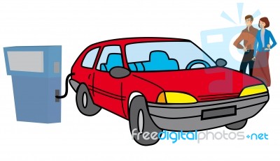 Service Station Stock Image Service Station Stock Image