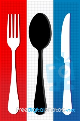 Set Of Cutlery Stock Image