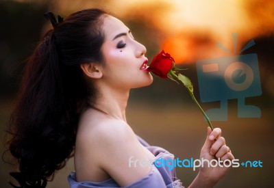 Sexy Woman Stock Photo