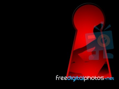 Sexy_spy Stock Image