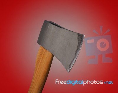 Sharp Axe Stock Photo