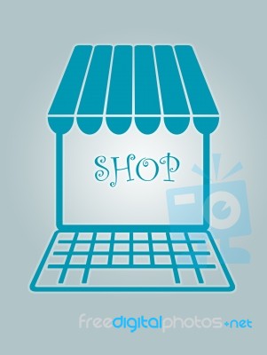 Shop Stock Image