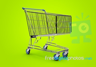 Shopping Cart Stock Photo