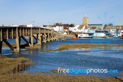 Shoreham-by-sea, West Sussex/uk - February 1 : View Of Shoreham-… Stock Photo
