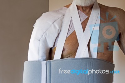 Shoulder Injury Stock Photo