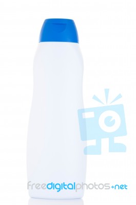 Shower Gel Bottle Stock Photo