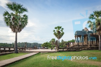 Siem Reap, Cambodia, 13 Oct 2017 - Cambodia, Siem Reap, Angkor Wat Stock Photo