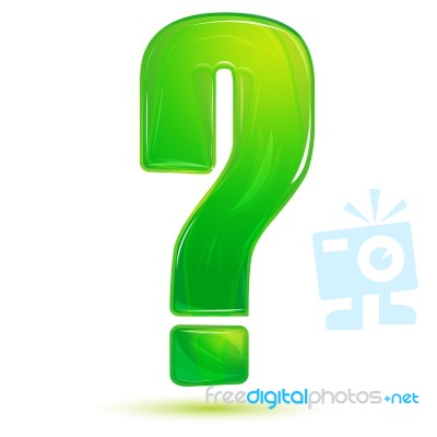 Sign Of Question Mark Stock Image