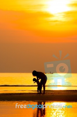 Silhouette Life Stock Photo Silhouette Life Stock Photo