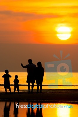 Silhouette Life Stock Photo Silhouette Life Stock Photo