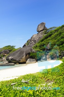 Similan Islands Beach In Southern Thailand Stock Photo Similan Islands Beach In Southern Thailand Stock Photo