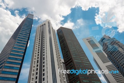 Singapore City Stock Photo