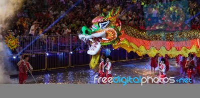 Singapore - February 3 : Chingay Festival 2012 In Singapore On F… Stock Photo Singapore - February 3 : Chingay Festival 2012 In Singapore On F… Stock Photo