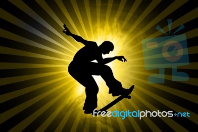 Skateboard Stock Image
