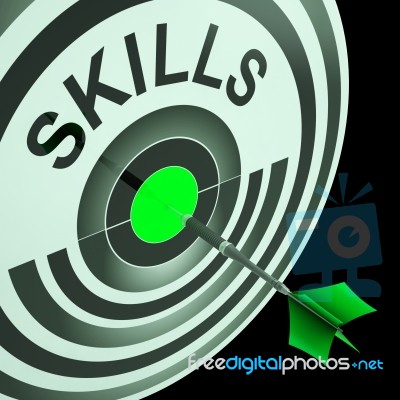 Skills Shows Skilled, Expertise, Professional Abilities Stock Image Skills Shows Skilled, Expertise, Professional Abilities Stock Image