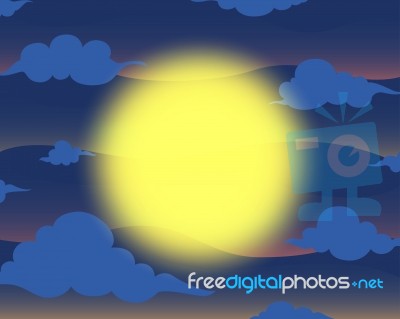 Sky Background Stock Image