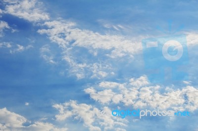 Sky Of Background Stock Photo