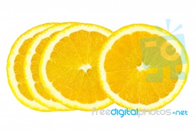 Slice Of Orange Stock Photo