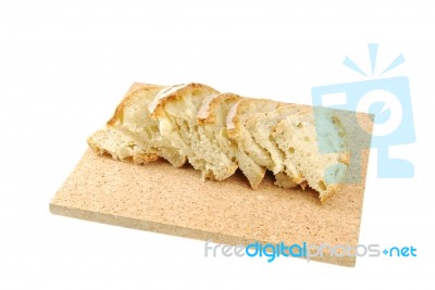 Slices Of Homemade Cantle Bread Stock Photo