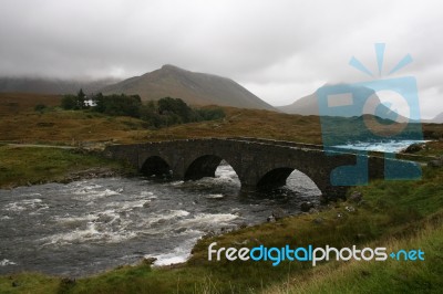 Sligachan Bridge Stock Photo Sligachan Bridge Stock Photo