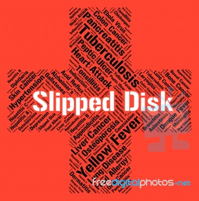 Slipped Disc Represents Lifting Injuries And Bulge Stock Image Slipped Disc Represents Lifting Injuries And Bulge Stock Image