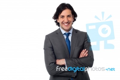 Smart Male Business Professional Stock Photo