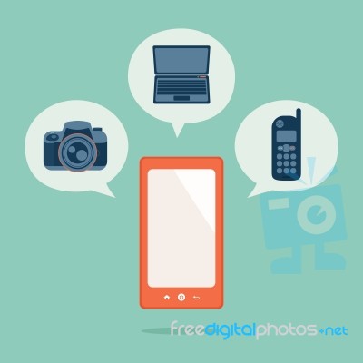 Smart Phone Stock Image
