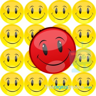 Smiley Stock Image