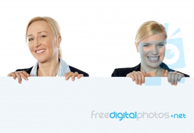 Smiling Corporate Women Stock Photo