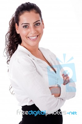 Smiling Woman Stock Photo