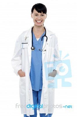 Smiling Young Female Medical Professional Stock Photo Smiling Young Female Medical Professional Stock Photo
