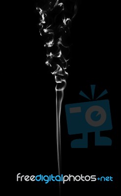 Smoke In Black Background Stock Photo Smoke In Black Background Stock Photo
