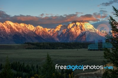 Snake River Overlook Stock Photo