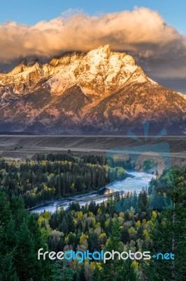 Snake River Overlook Stock Photo