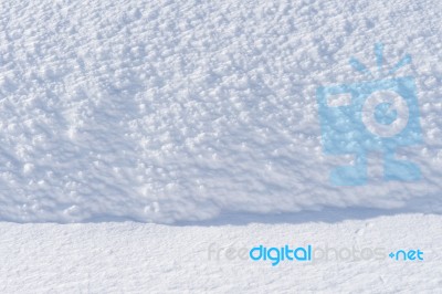 Snow Background Stock Photo