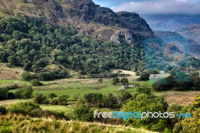 Snowdonia National Park Stock Photo