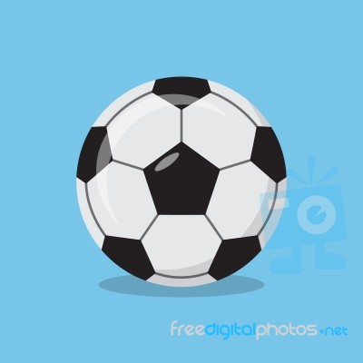 Soccer Ball  Illustration Stock Image