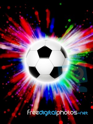 Soccerstar Stock Image