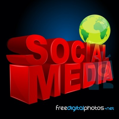 Social Media Stock Image