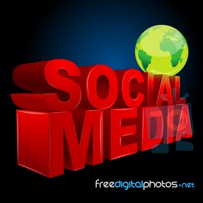 Social Media Stock Image