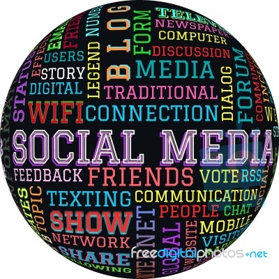 Social Media Stock Image