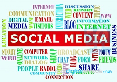 Social Media Stock Image