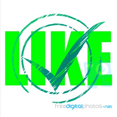 Social Media Represents News Feed And Facebook Stock Image