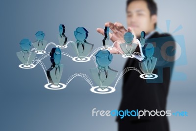 Social Network Stock Photo