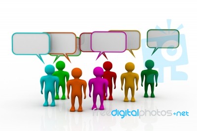 Social Network Stock Image
