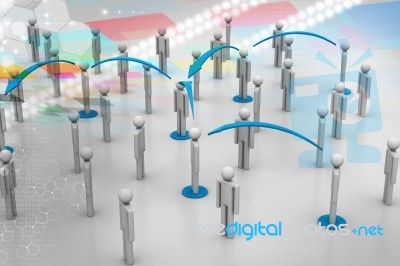 Social Network Concept Stock Image Social Network Concept Stock Image