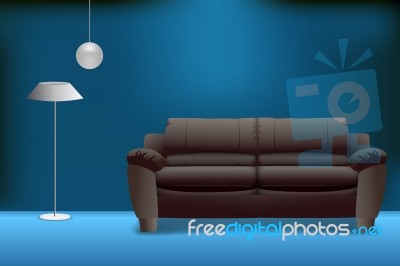 Sofa Set Stock Image