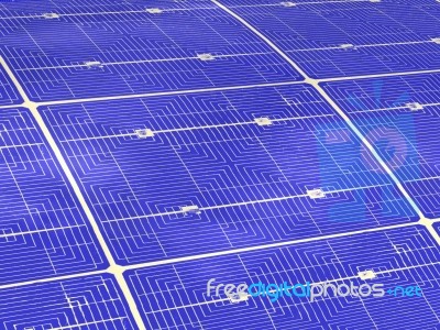 Solar Cell Stock Image