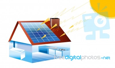 Solar Energy Stock Image