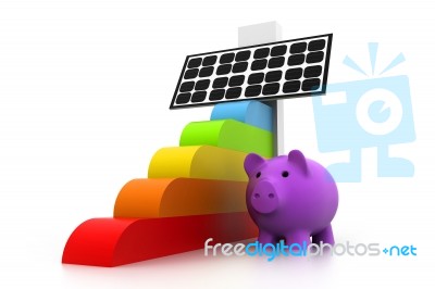 Solar Energy Concept Stock Image